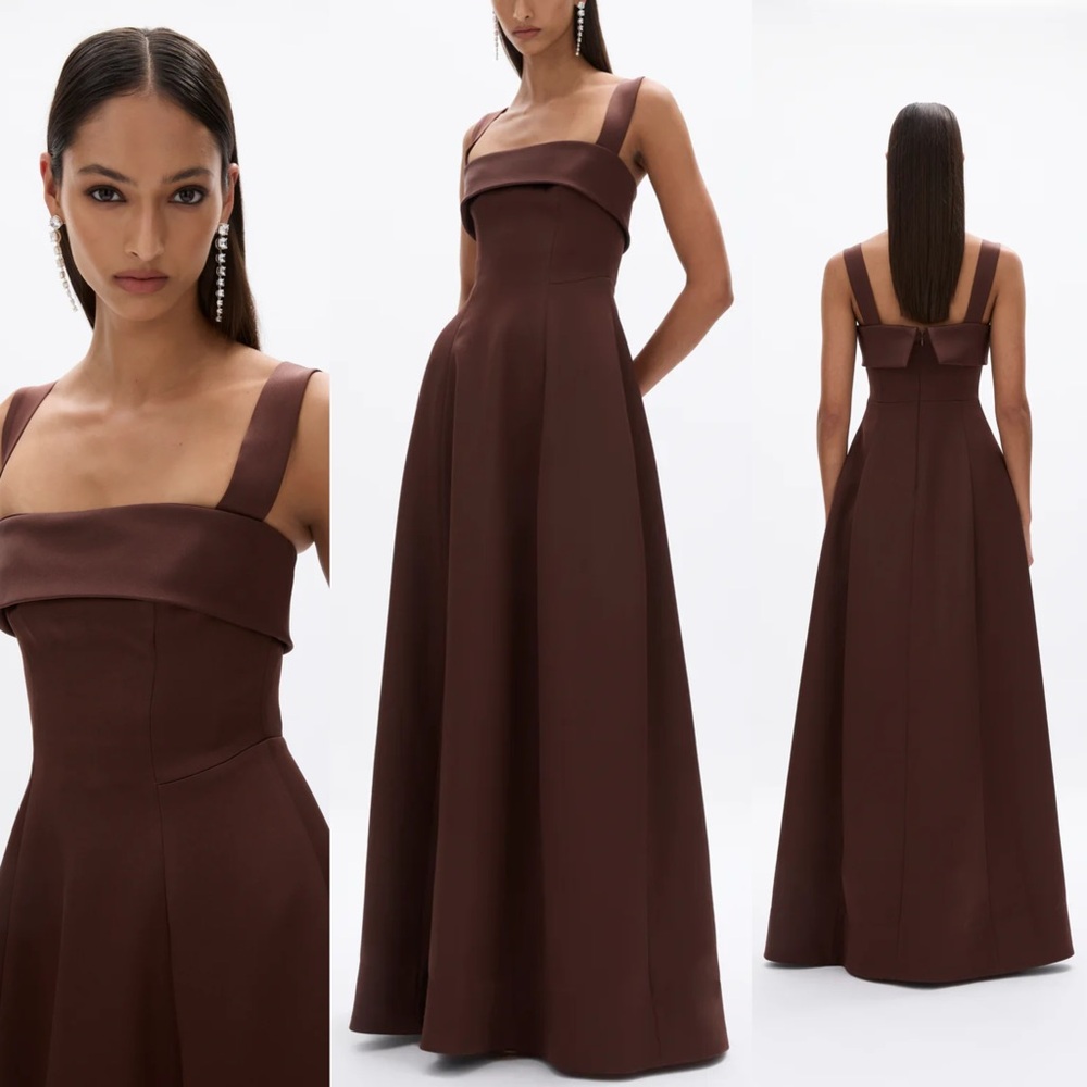 Rachel Gilbert Hallie Strap Gown
